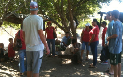 Clients Deliver Food to Families in Need