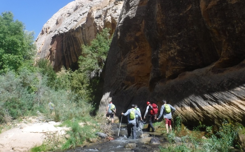 hiking Escalante Utah