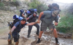 river crossing Escalante Utah
