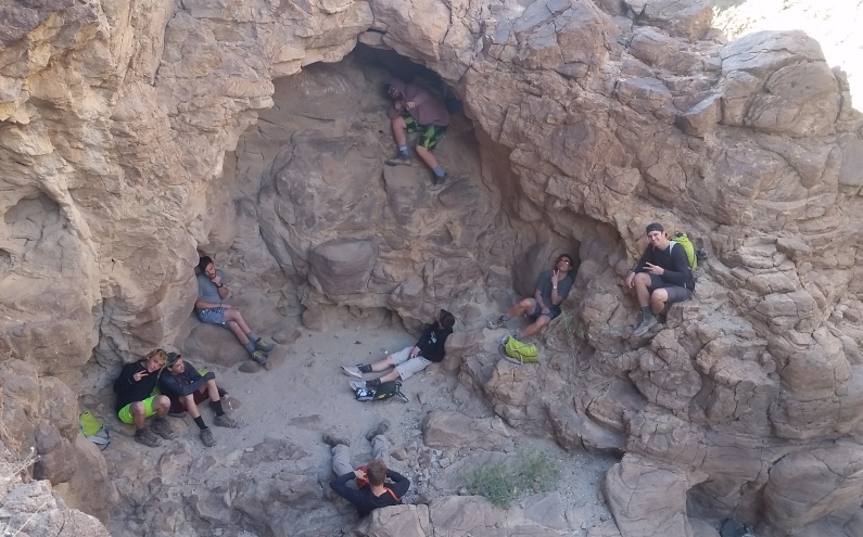 hiking Arizona hot springs