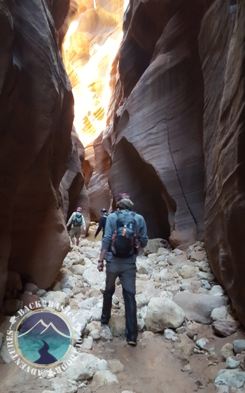 04 - Buckskin Gulch - 3 Young Men at Buckskin Gulch