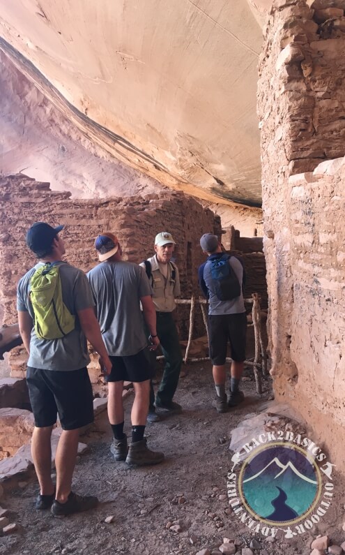 06-06 - Keet Seel - 4 Young Men at Keet Seel