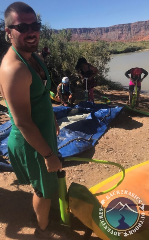 rafting the Colorado River