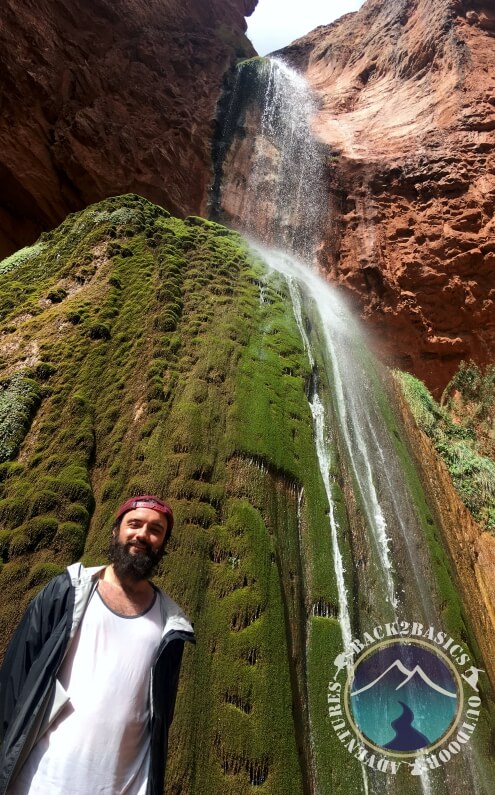 Grand Canyon divide waterfall